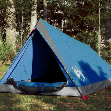 Tent 2-persoons waterdicht blauw