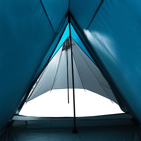 Tent 3-persoons waterdicht blauw