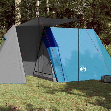 Tent 3-persoons waterdicht blauw