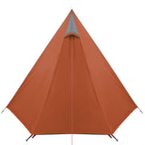 Tent 3-persoons waterdicht grijs en oranje - AllerleiShop