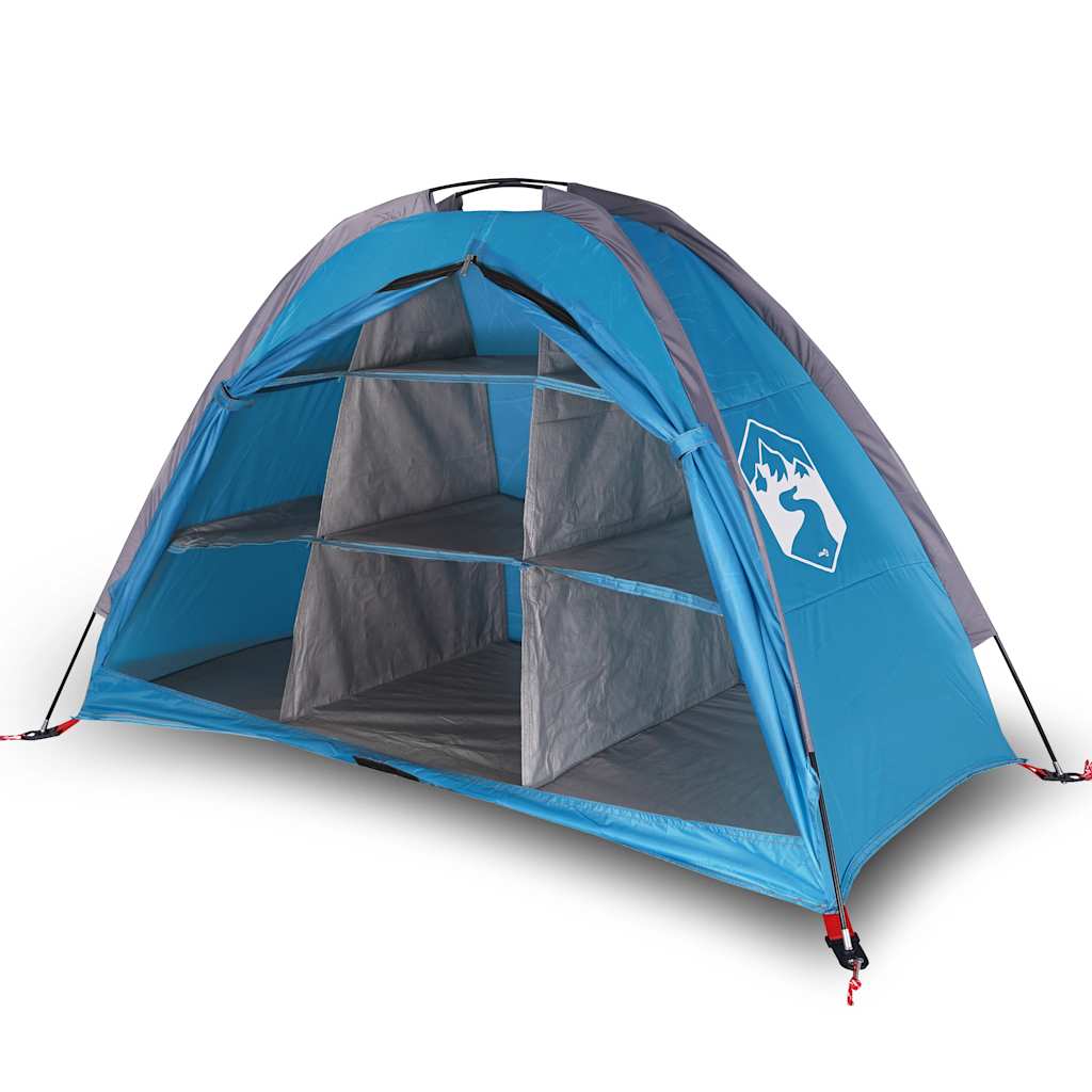 Opbergtent 9 vakken waterdicht blauw