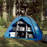 Opbergtent 9 vakken waterdicht blauw