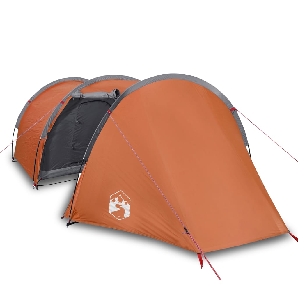 Tunneltent 4-persoons waterdicht oranje - AllerleiShop