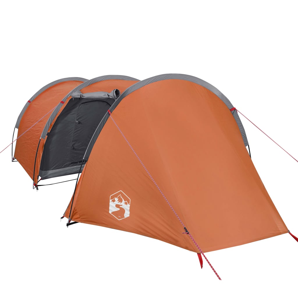 Tunneltent 4-persoons waterdicht oranje - AllerleiShop