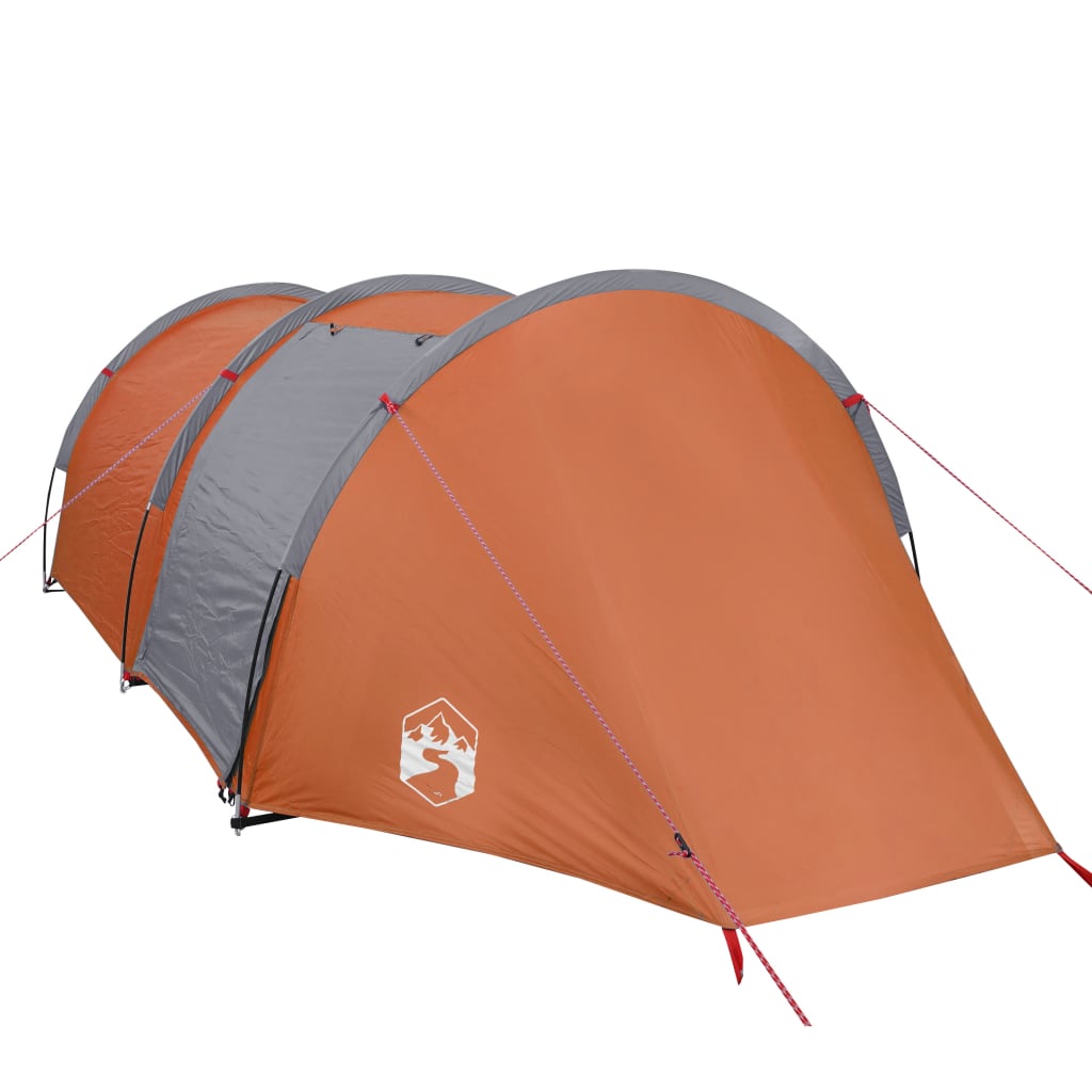 Tunneltent 4-persoons waterdicht oranje - AllerleiShop