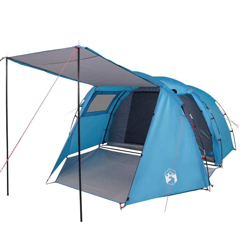 Tunneltent 4-persoons waterdicht blauw - AllerleiShop