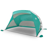 Strandtent 274x178x170/148 cm 185T polyester zeegroen - AllerleiShop