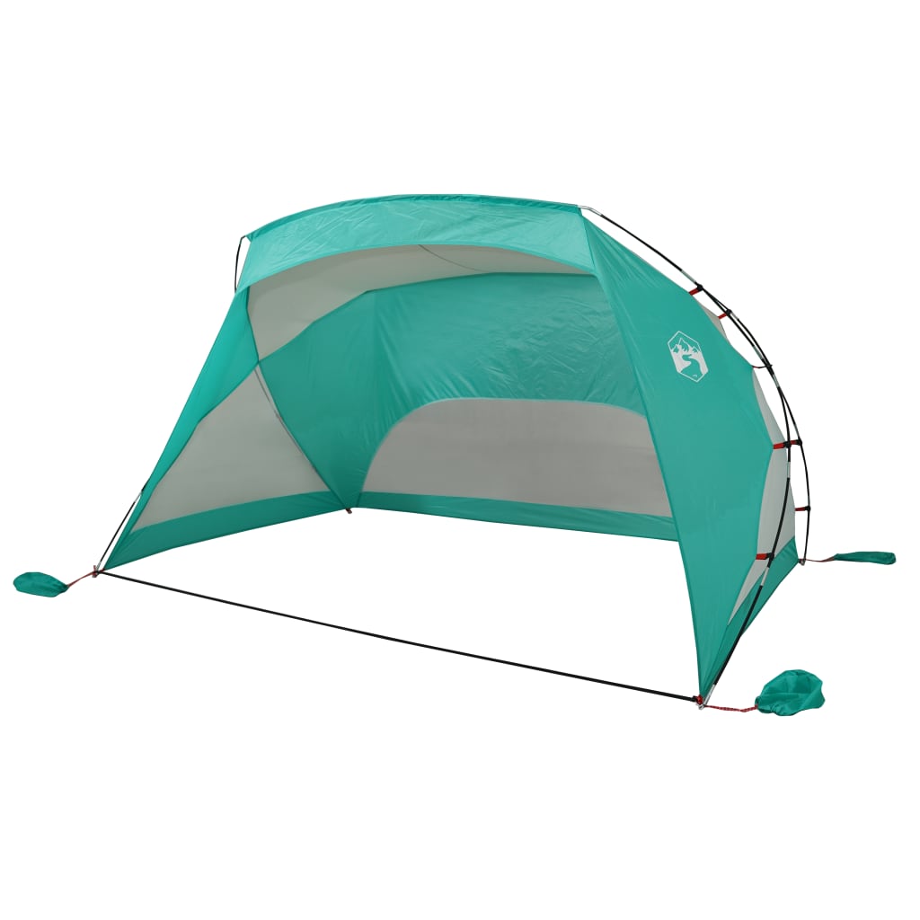 Strandtent 274x178x170/148 cm 185T polyester zeegroen - AllerleiShop