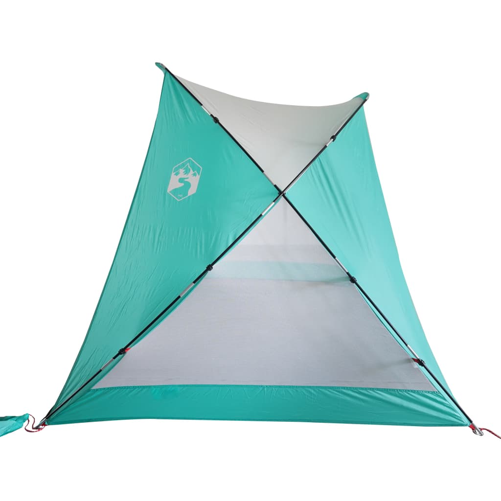 Strandtent 274x178x170/148 cm 185T polyester zeegroen - AllerleiShop