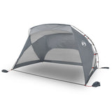 Strandtent 274x178x170/148 cm 185T polyester grijs