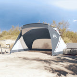 Strandtent 274x178x170/148 cm 185T polyester grijs