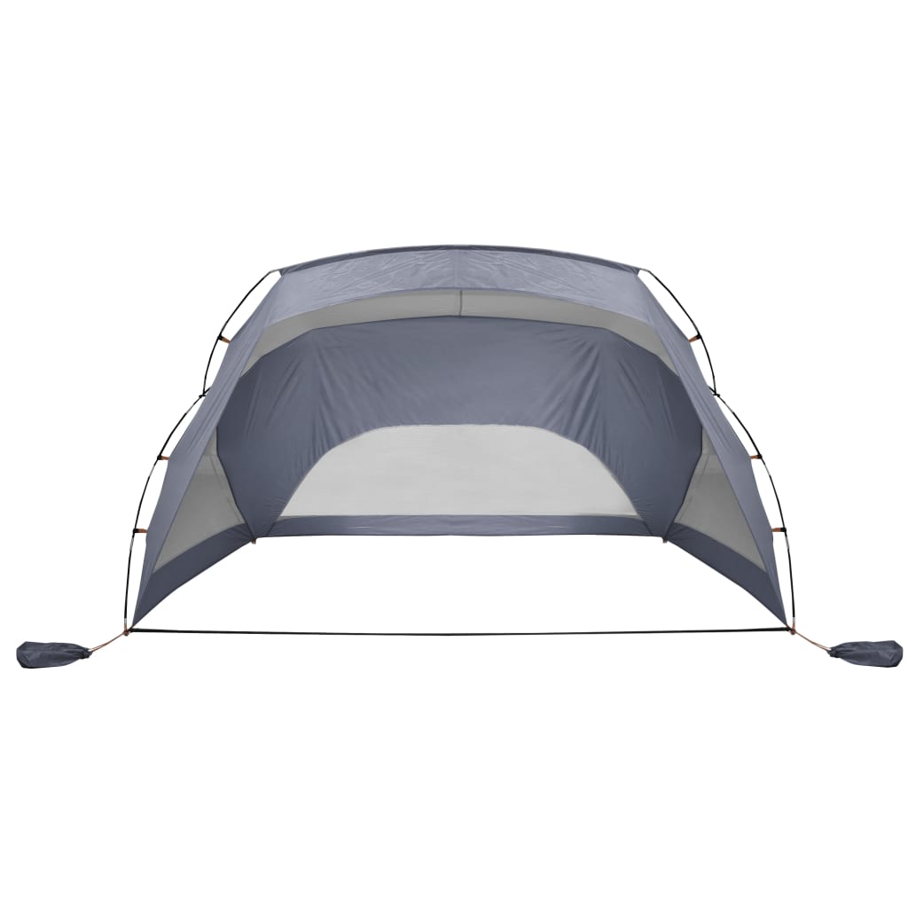 Strandtent 274x178x170/148 cm 185T polyester grijs