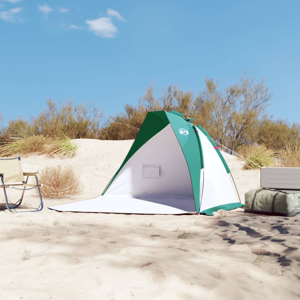 Strandtent 268x223x125 cm 185T polyester zeegroen - AllerleiShop