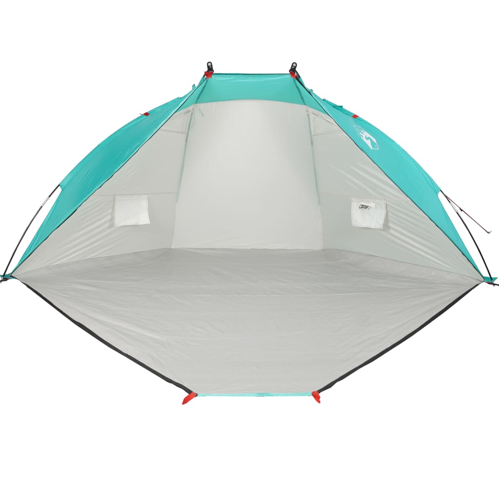 Strandtent 268x223x125 cm 185T polyester zeegroen - AllerleiShop