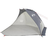 Strandtent 268x223x125 cm 185T polyester grijs