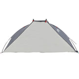 Strandtent 268x223x125 cm 185T polyester grijs