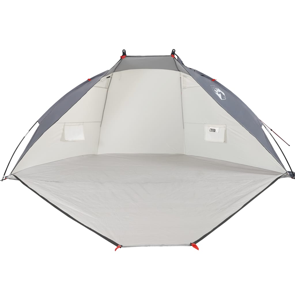 Strandtent 268x223x125 cm 185T polyester grijs