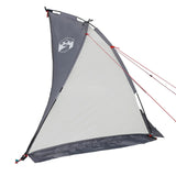 Strandtent 268x223x125 cm 185T polyester grijs