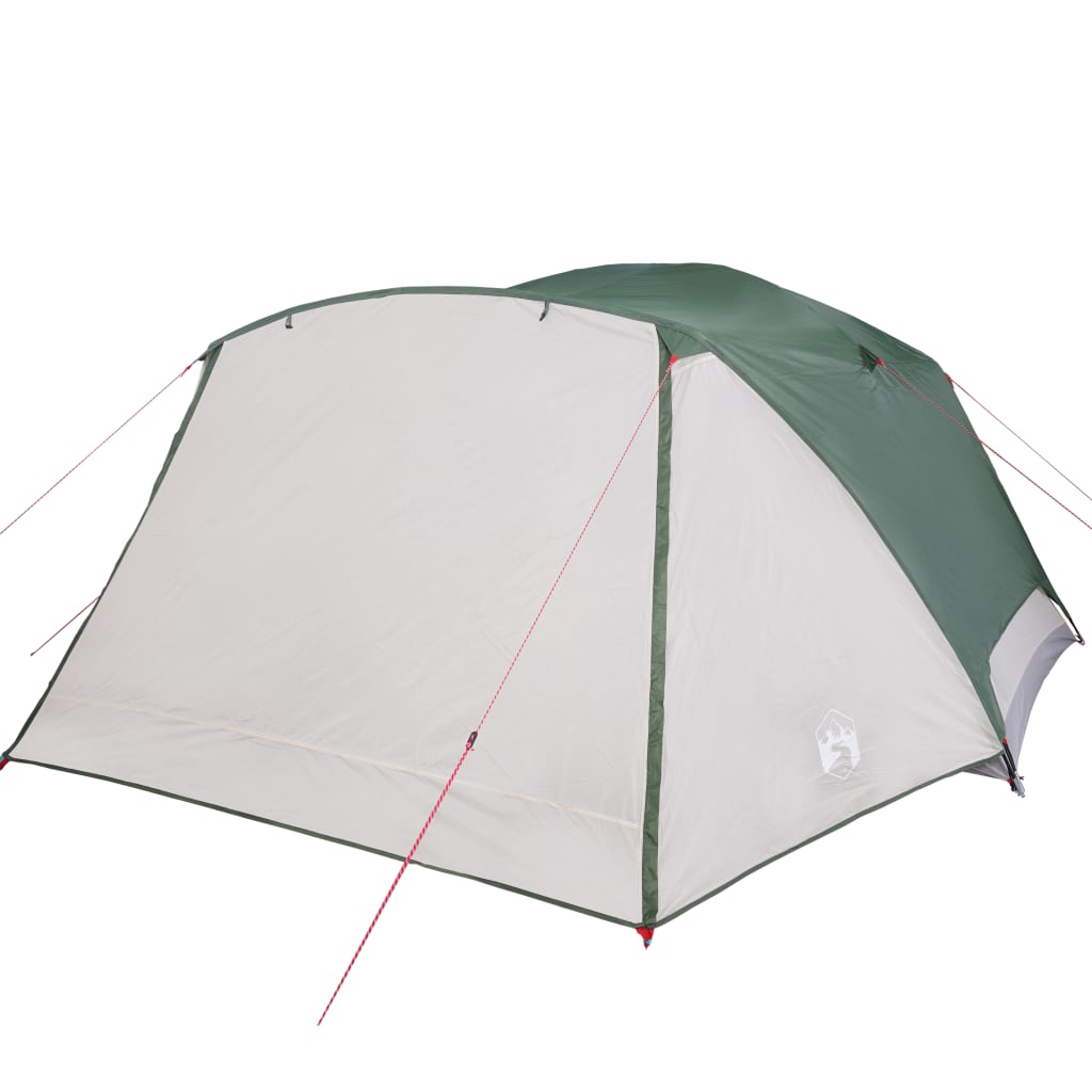 Tent met luifel 4-persoons waterdicht groen