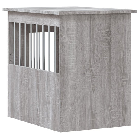 Hondenbench 45x62x59 cm bewerkt hout grijs sonoma - AllerleiShop