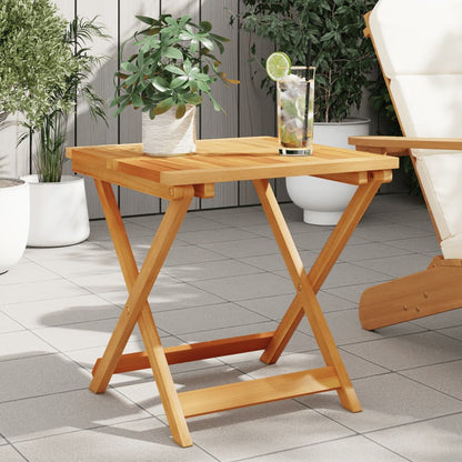 Tuintafel inklapbaar 50x50x50 cm massief acaciahout - AllerleiShop