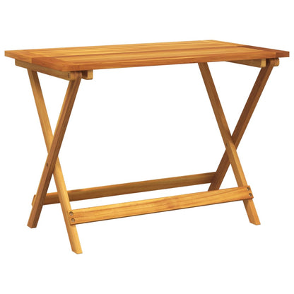 Tuintafel inklapbaar 90x52,5x65 cm massief acaciahout - AllerleiShop