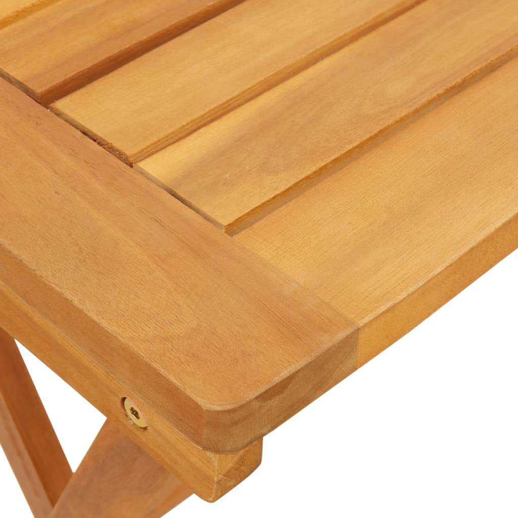 Tuintafel inklapbaar 50x36x60 cm massief acaciahout - AllerleiShop