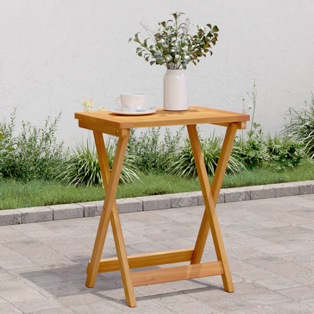 Tuintafel inklapbaar 50x36x60 cm massief acaciahout - AllerleiShop