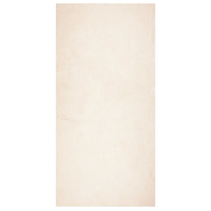 Vloerkleed HUARTE laagpolig zacht wasbaar 100x200 cm beige - AllerleiShop