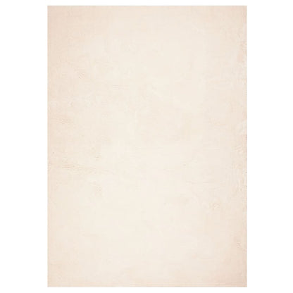 Vloerkleed HUARTE laagpolig zacht wasbaar 120x170 cm beige - AllerleiShop