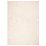 Vloerkleed HUARTE laagpolig zacht wasbaar 140x200 cm beige