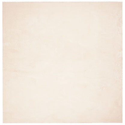 Vloerkleed HUARTE laagpolig zacht wasbaar 160x160 cm beige - AllerleiShop