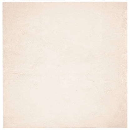 Vloerkleed HUARTE laagpolig zacht wasbaar 200x200 cm beige - AllerleiShop