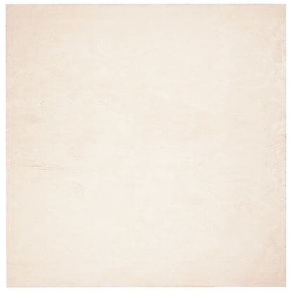 Vloerkleed HUARTE laagpolig zacht wasbaar 240x240 cm beige - AllerleiShop