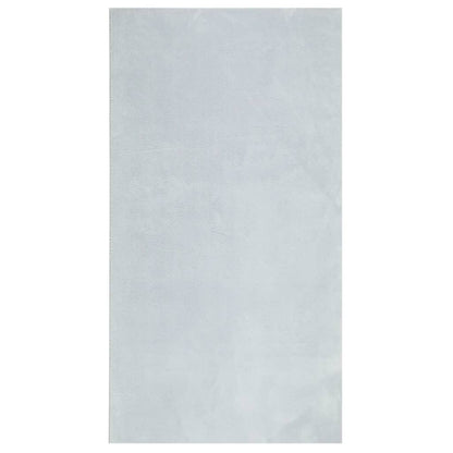 Vloerkleed HUARTE laagpolig zacht wasbaar 80x150 cm blauw - AllerleiShop