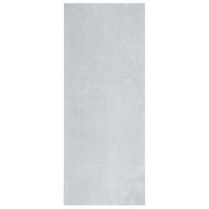 Vloerkleed HUARTE laagpolig zacht wasbaar 80x200 cm blauw - AllerleiShop