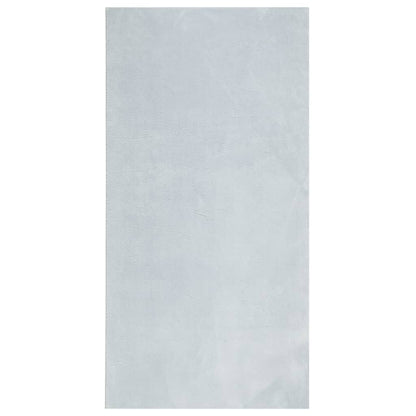 Vloerkleed HUARTE laagpolig zacht wasbaar 100x200 cm blauw - AllerleiShop