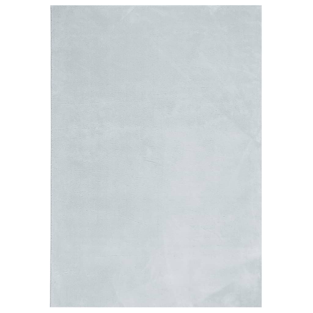 Vloerkleed HUARTE laagpolig zacht wasbaar 120x170 cm blauw - AllerleiShop