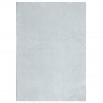 Vloerkleed HUARTE laagpolig zacht wasbaar 160x230 cm blauw - AllerleiShop