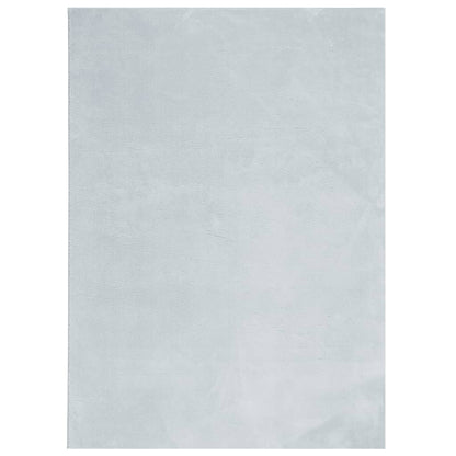 Vloerkleed HUARTE laagpolig zacht wasbaar 200x280 cm blauw - AllerleiShop