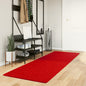 Vloerkleed HUARTE laagpolig zacht wasbaar 80x250 cm rood - AllerleiShop