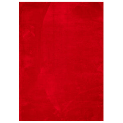 Vloerkleed HUARTE laagpolig zacht wasbaar 240x340 cm rood - AllerleiShop