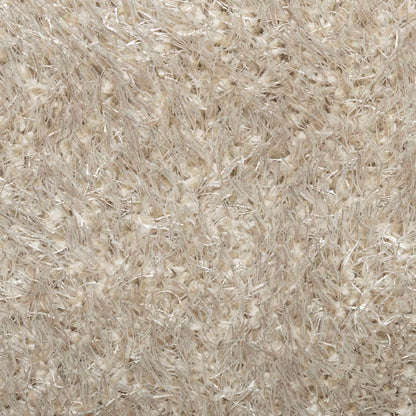 Vloerkleed ISTAN hoogpolig glanzend 80x150 cm beige - AllerleiShop