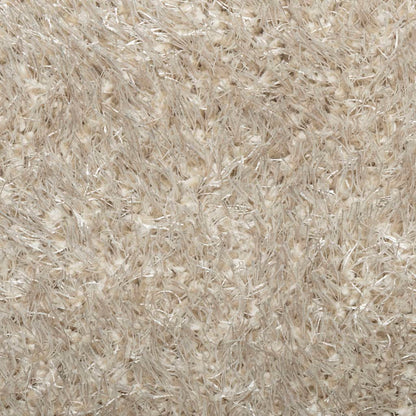 Vloerkleed ISTAN hoogpolig glanzend 160x230 cm beige - AllerleiShop