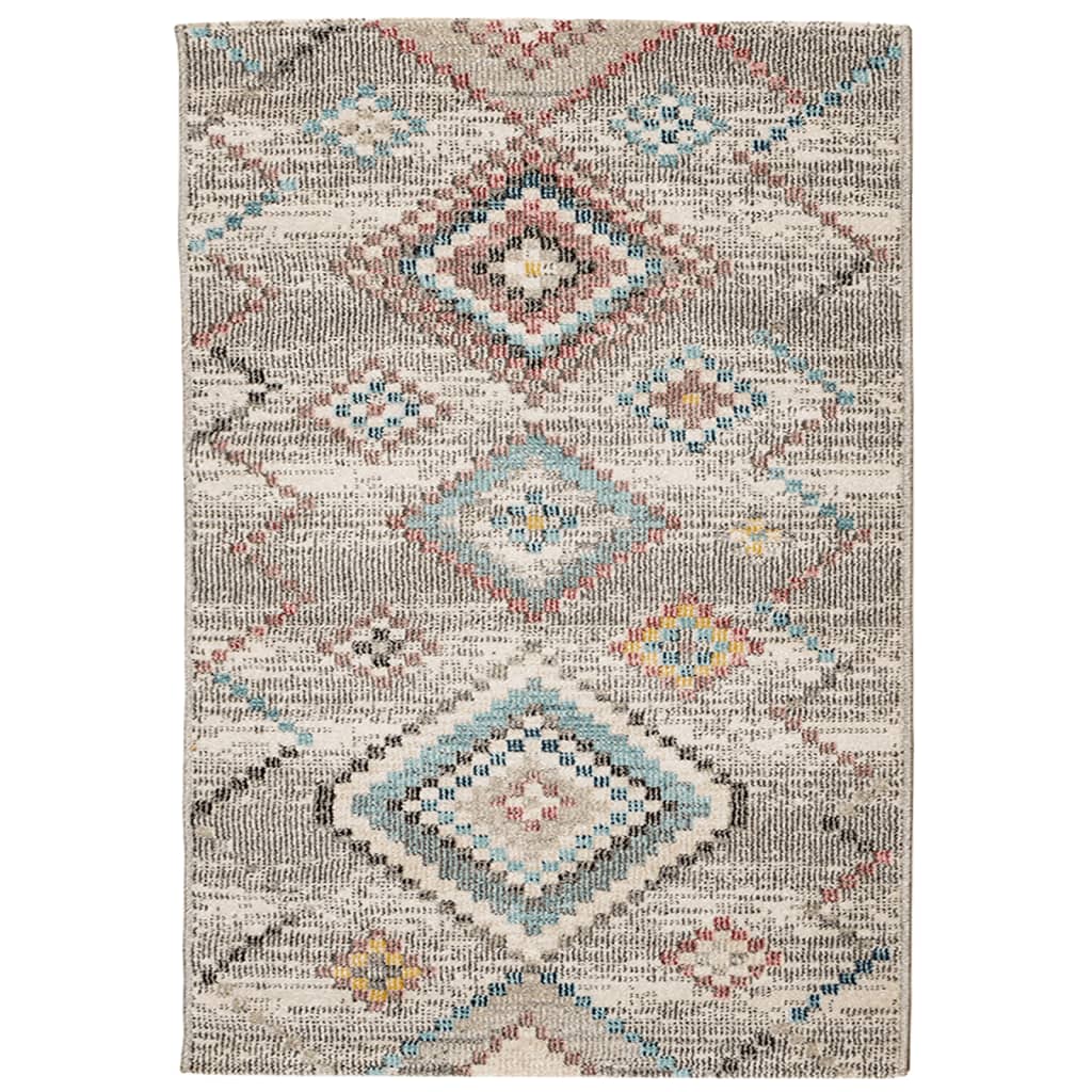 Vloerkleed ARBIZU binnen en buiten vintage stijl 140x200 cm - AllerleiShop