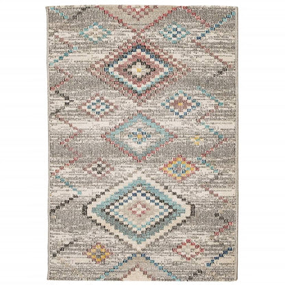 Vloerkleed ARBIZU binnen en buiten vintage stijl 160x230 cm - AllerleiShop