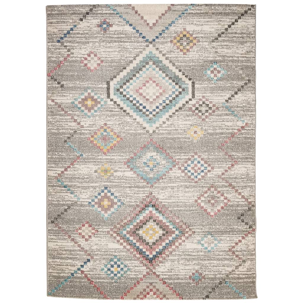 Vloerkleed ARBIZU binnen en buiten vintage stijl 200x280 cm - AllerleiShop