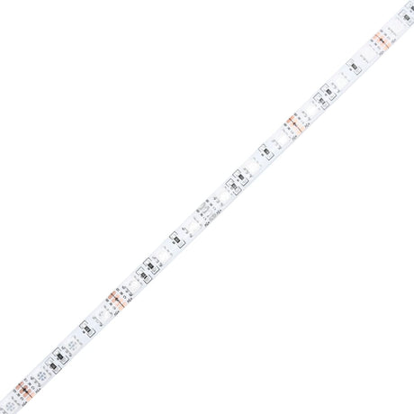 Bedframe met hoofdbord en LED-verlichting zwart 100x200 cm