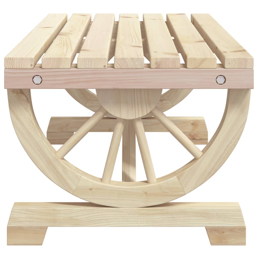 Tuintafel 90x50x40 cm massief vurenhout - AllerleiShop