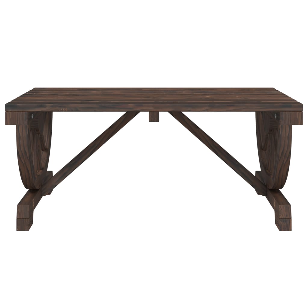 Tuintafel 90x50x40 cm massief vurenhout - AllerleiShop